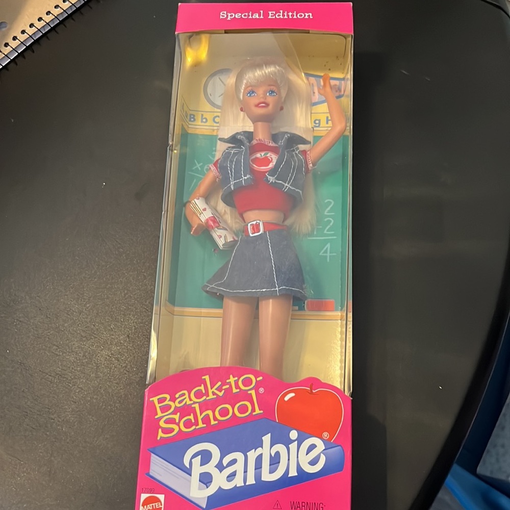 Back to School Barbie NIB